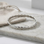 Minimalist Simple Snake Shape Clasp Bracelet, Unique Design, Elegant Versatile Bangle